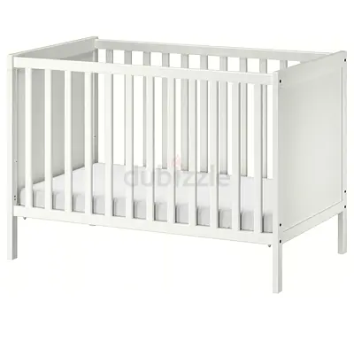 IKEA baby cot white
