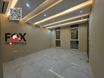 Luxury villa in Al Yasmeen | Ultra super deluxe finishing | 5 master bedrooms | 2 halls | Special sale price | Citizen electricity | Only 3 years old.