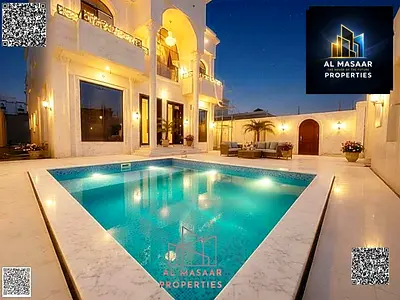 Own a luxurious, classic-designed two-story villa with a rooftop terrace and a 5000 sq ft swimming