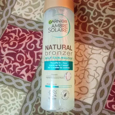 Garnier Ambre Solaire Natural Bronzer Self Tan Mousse