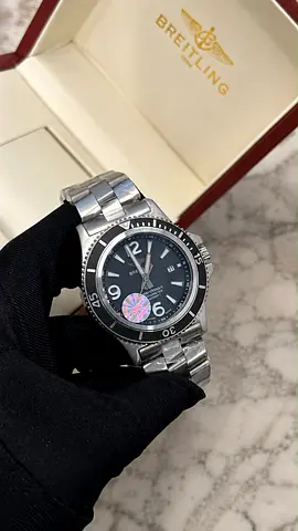 Breitling Superocean stainless steel mens watch