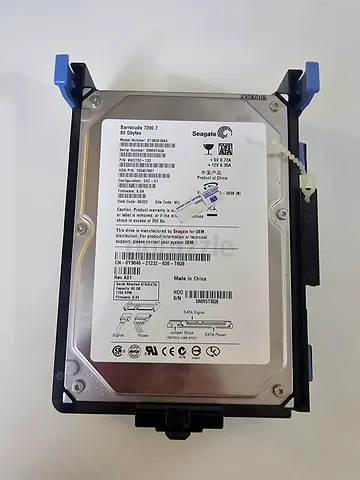 Seagate 3.5 Enterprise SATA Hard Drive in Hot-Swap Tray (Used)