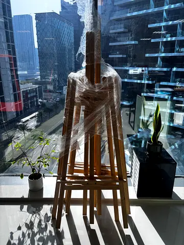Set of 4 Easel Painting Stand Canvas