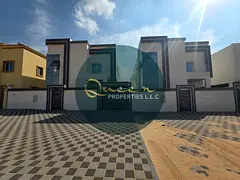 Villa for annual rent with premium finishes, first tenant, and one month free rent.