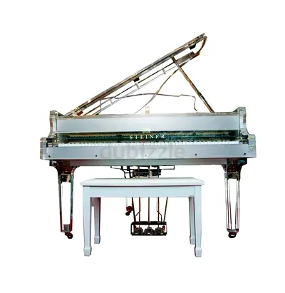 Steiner HG-168A Acrylic Grand Piano - Silver