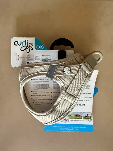 CURLI Vest Harness beige- 3XS