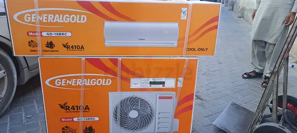 GeneralGold Split AC Unit (R410A) - Outdoor  Indoor Units, New/Unfitted