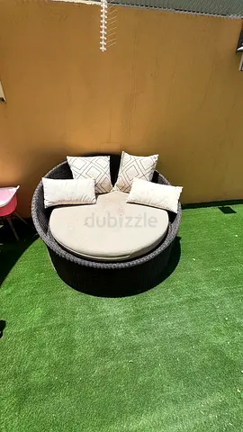 Free Outdoor rattan round chair