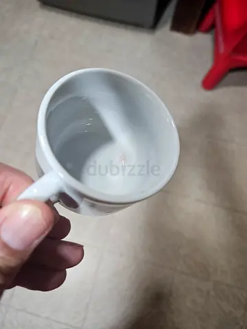 Simple and elegant white espresso/Arabic coffee cups