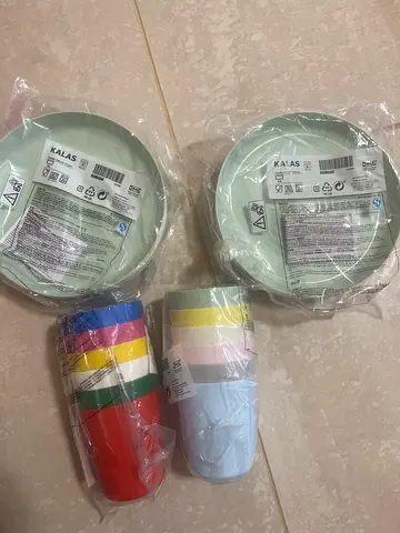 Set of IKEA KALAS Baby Bowls and Stacking Cups - Brand New, Packaged