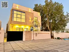 Villa with custom finishing, 15-meter front setback, prime location in Al-Haliou, price negotiable