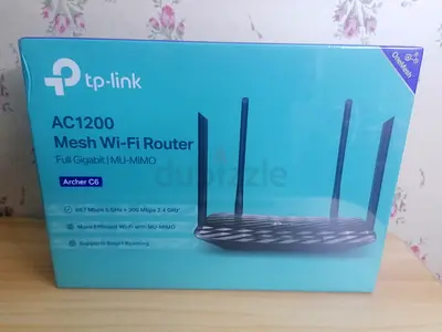 TP-LINK Archer C6 Dual Band Gigabit WiFi Router