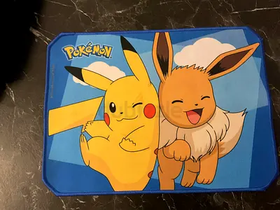 Pokémon Pikachu  Eevee Playmat / Small Kids Mat - Exellent Condition