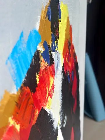Painting of dog, original artwork
