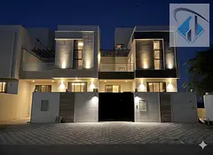 Distinctive villa for sale in Al Yasmeen on a 1,800 sqft land plot, consisting of two floors plus a