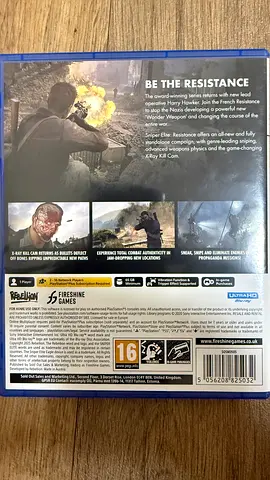 Sniper Elite 5 Resistance for PlayStation 5