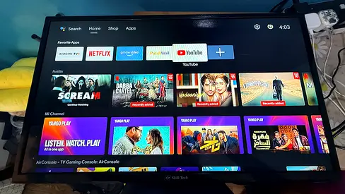 Skill Tech 32-inch Full HD LED TV (SK3210NFD) - Good Condition with MI SMART TV STICK