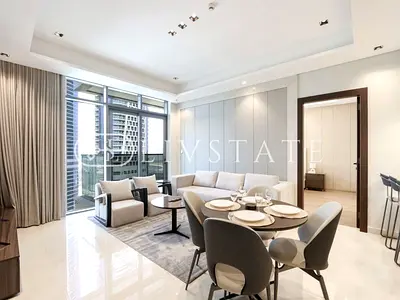 Fully Furnished 1BR | High Floor |Waterfront Views