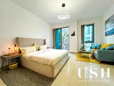 Chic Studio | Next to Dubai Mall | Ready To Move In