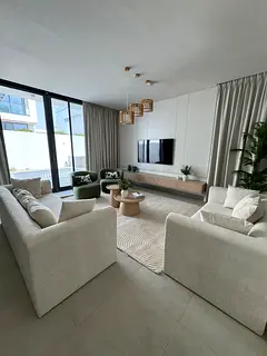 Luxury Villa for Annual Rent | Ajmal Makan City | Private Island | Direct Sea Front | 4BR + Maid | F