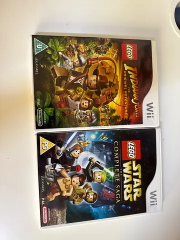 Lego Indiana Jones and Star Wars wii