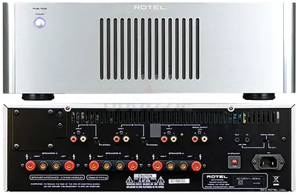 Rotel RMB-1506 6-channel power amplifier Silver color 220v