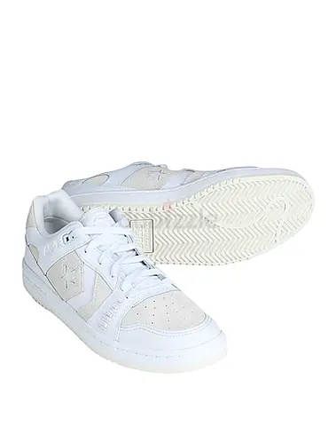 White Low-Top Sneakers - converse