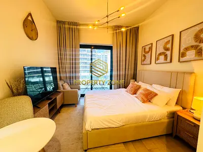 Luxury Fully Furnished Studio Apartment for Rent in Azizi Riviera | Beautiful Community