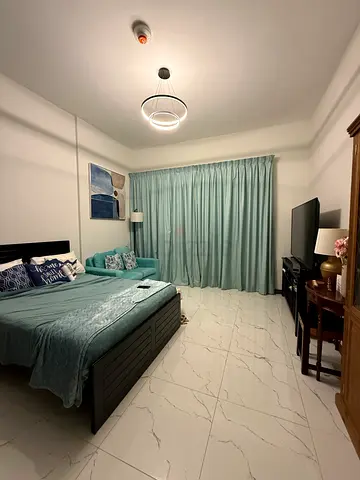 2X Teal blue blackout curtains 250 x 270cm