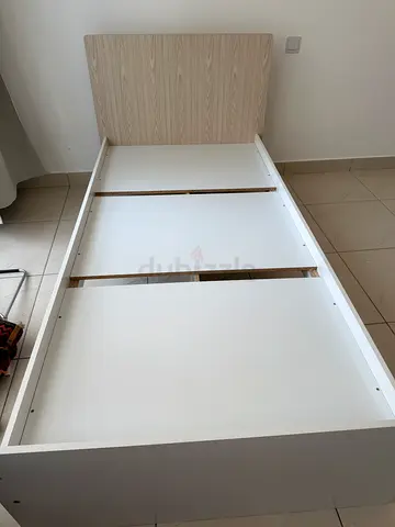 Single Bed Frame with Headboard from HomeBox