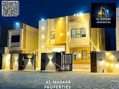 Villa for sale, freehold, open to all nationalities, near Sheikh Mohammed Bin Zayed Road, including