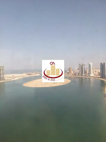 للبيع شقة غرفتين وصالتين سوبر ديلوكس اطلالة بحر - للبيع بالشارقة - الخان