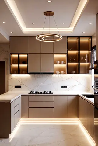 Modern Custom Kitchen Cabinets