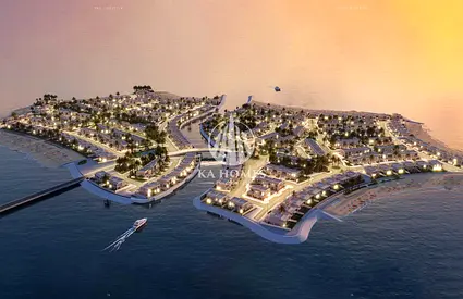With a post-delivery payment plan, own a villa on the beach on a natural island.