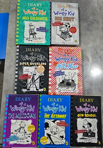 Diary of a Wimpy Kid - 7 Book Set (Various Titles)
