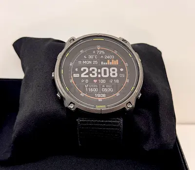 Garmin Enduro 3 – Titanium / Sapphire Solar – Excellent Condition