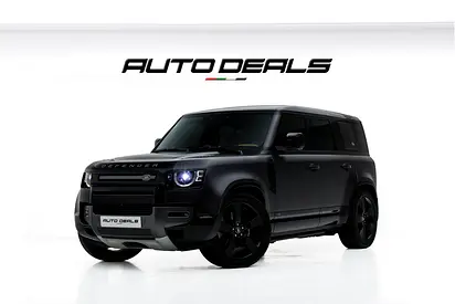 2024 Land Rover Defender 110 P525 V8 Carpathian Edition | GCC Specs | Under Warranty | Like-New