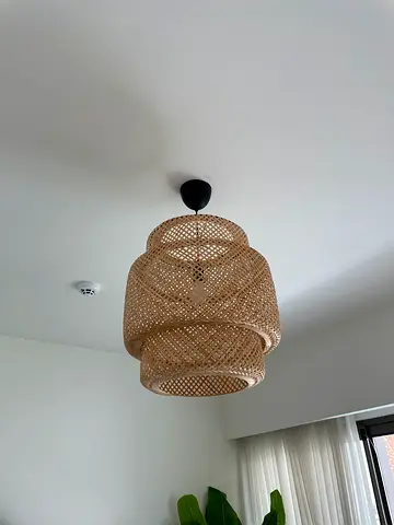 IKEA sinnerlig bamboo lamp