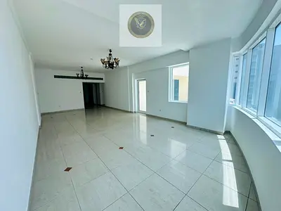 Annual apartment for rent in Al Taawun Sharjah two bedroom and hall balconies with open view built in wardrobes large terrace prime location close to