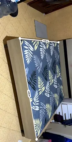 Wooden Bed with Mattresses