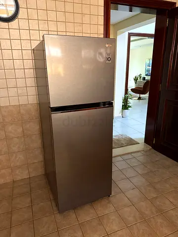 LG Stainless Steel  Refrigerator - very Good Condition