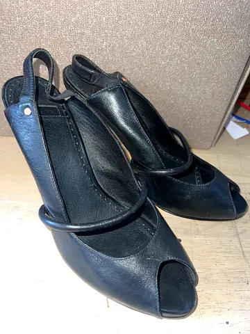 Diesel Black heels size 37