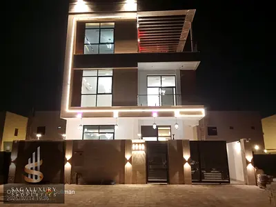 🏡 Luxury Villa for Sale in Al Helio 2 – Ajman | Modern Design & VIP Finishing | 7 Master Bedrooms