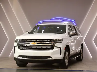 2022 - Chevrolet Suburban Premier with warranty for 129,000.00 AED