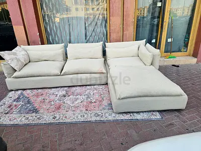 Marina home feather 🪶 filled Sectional Sofa