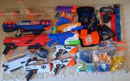 Nerf Guns and accessories