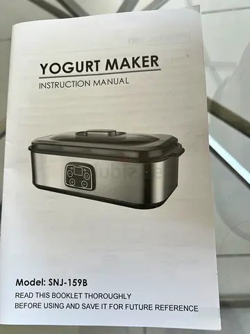 Digital Yogurt Maker Model SNJ-159B