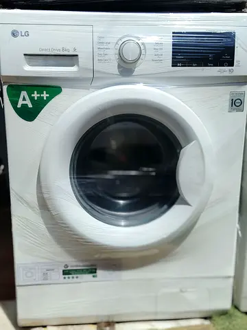 LG Front Load Washing Machine 8kg, A++ Energy, Direct Drive