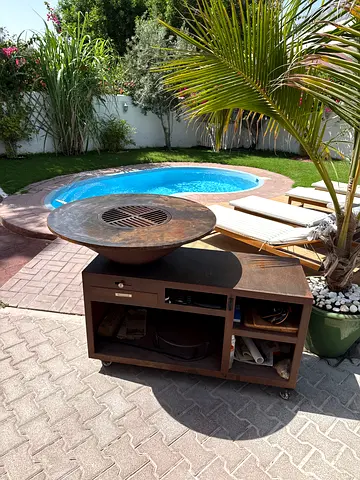 Premium Outdoor Fire Pit BBQ | OFYR Style | Rare in Dubai