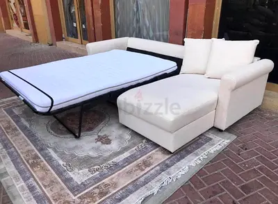 Ikea Gronlid L shape sofa bed Beige Excellent Condition like new Condition